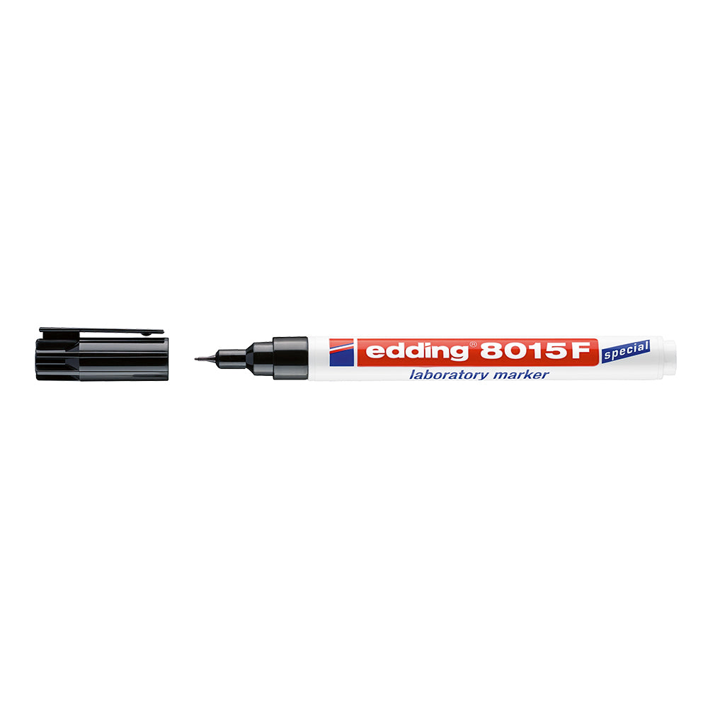 Marker Edding 8015 pentru laborator, varf 0.75 mm, negru Marker Edding 8015 pentru laborator, varf 0.75 mm, negru